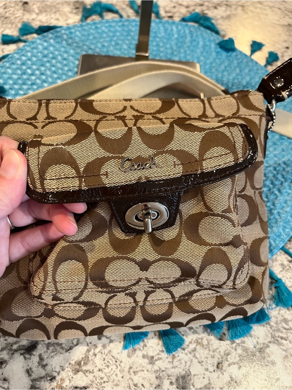 Coach Signature Crossbody - Picture 11 of 15